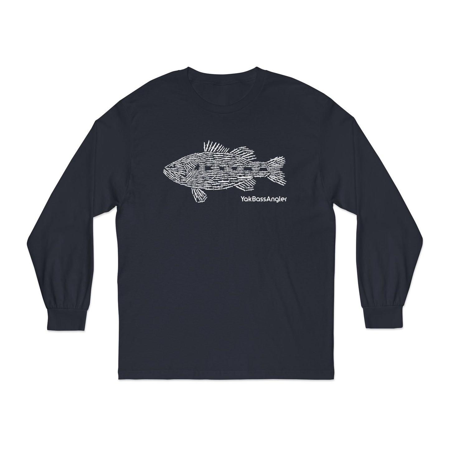 Long Sleeve T-Shirt - YakBassAngler Logo