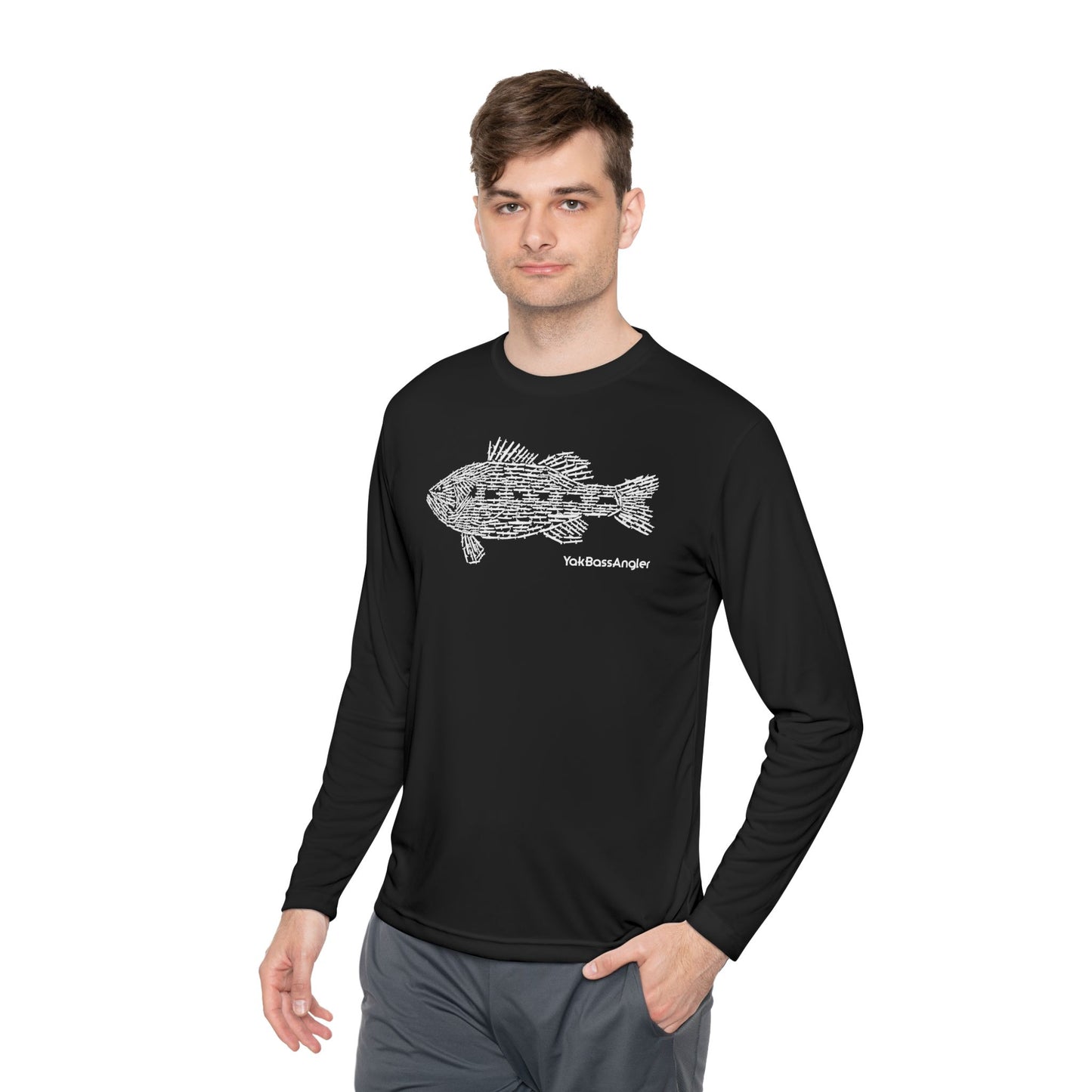 Performance Long Sleeve - YakBassAngler Logo