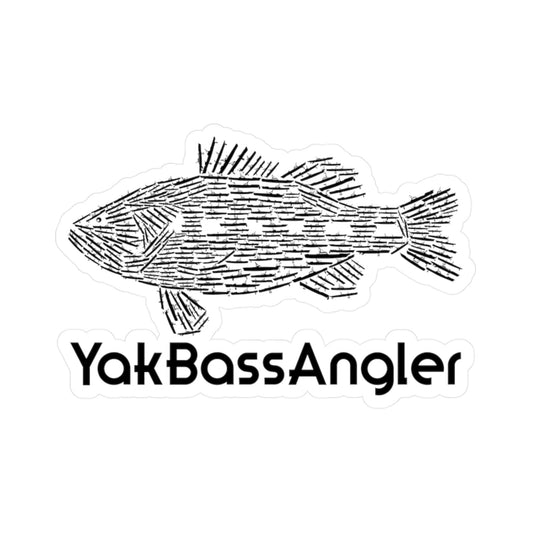 Vinyl Sticker - YakBassAngler Logo