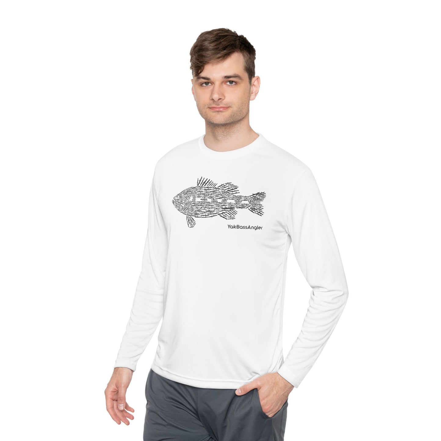 Performance Long Sleeve - YakBassAngler Logo