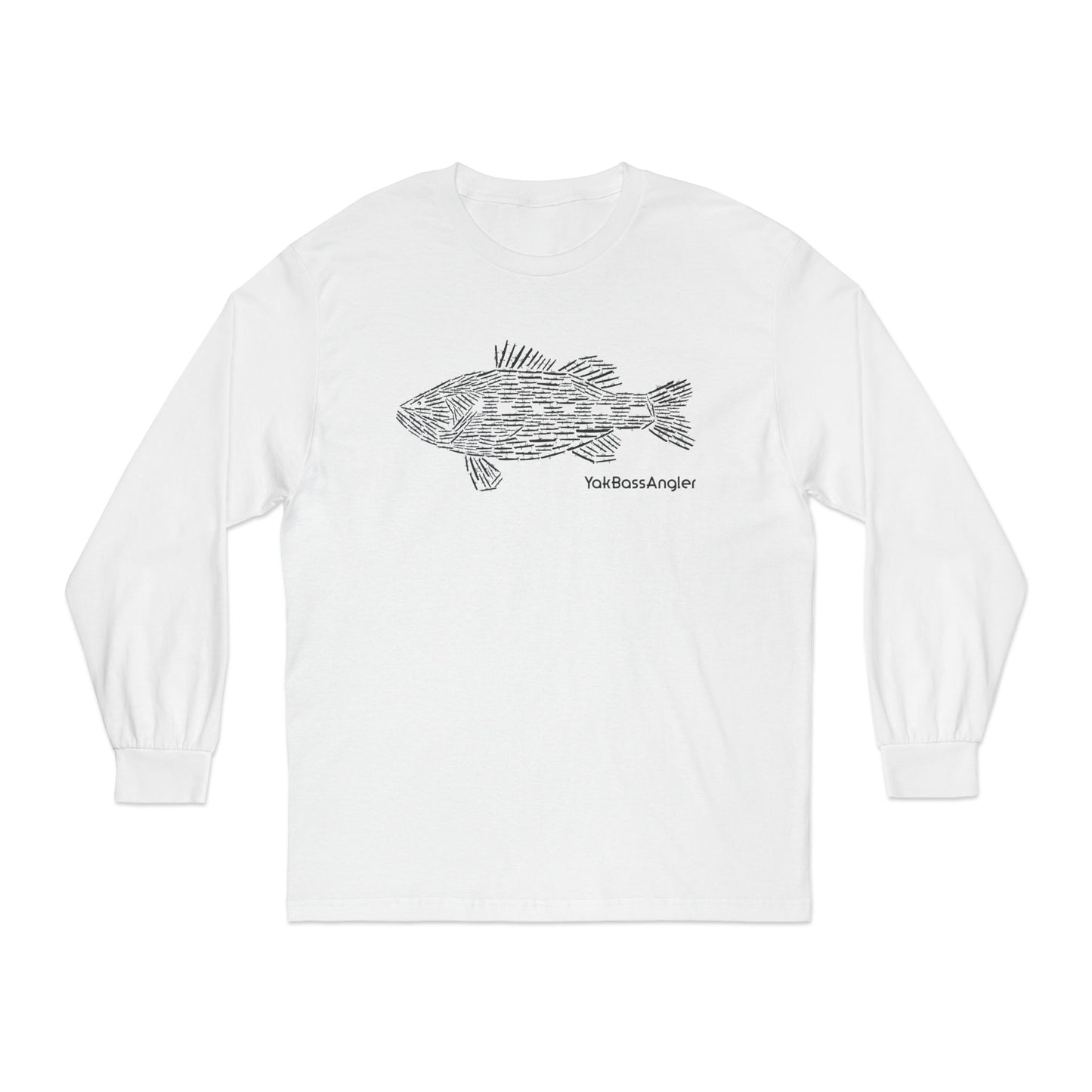 Long Sleeve T-Shirt - YakBassAngler Logo