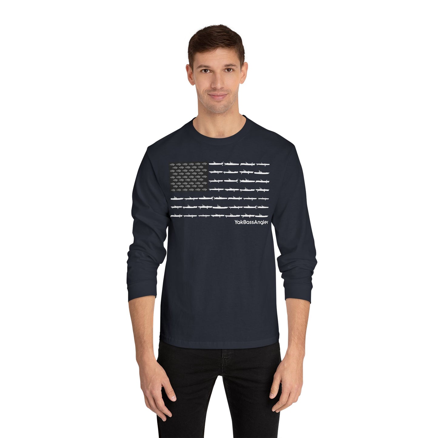 Long Sleeve T-Shirt - US Flag