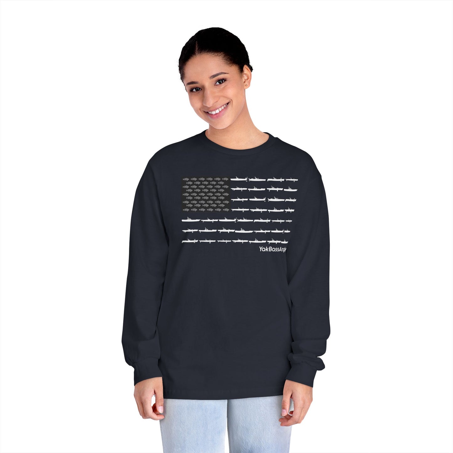 Long Sleeve T-Shirt - US Flag
