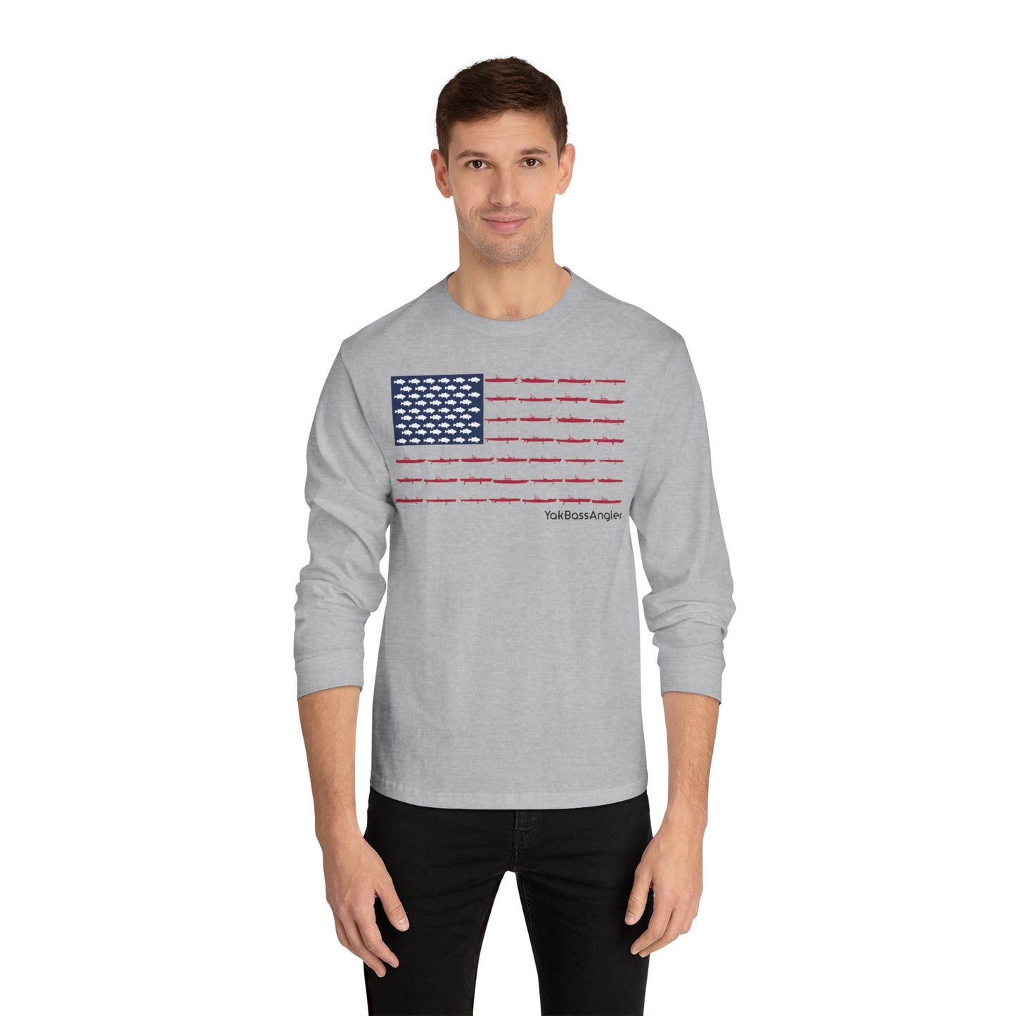 Long Sleeve T-Shirt - US Flag