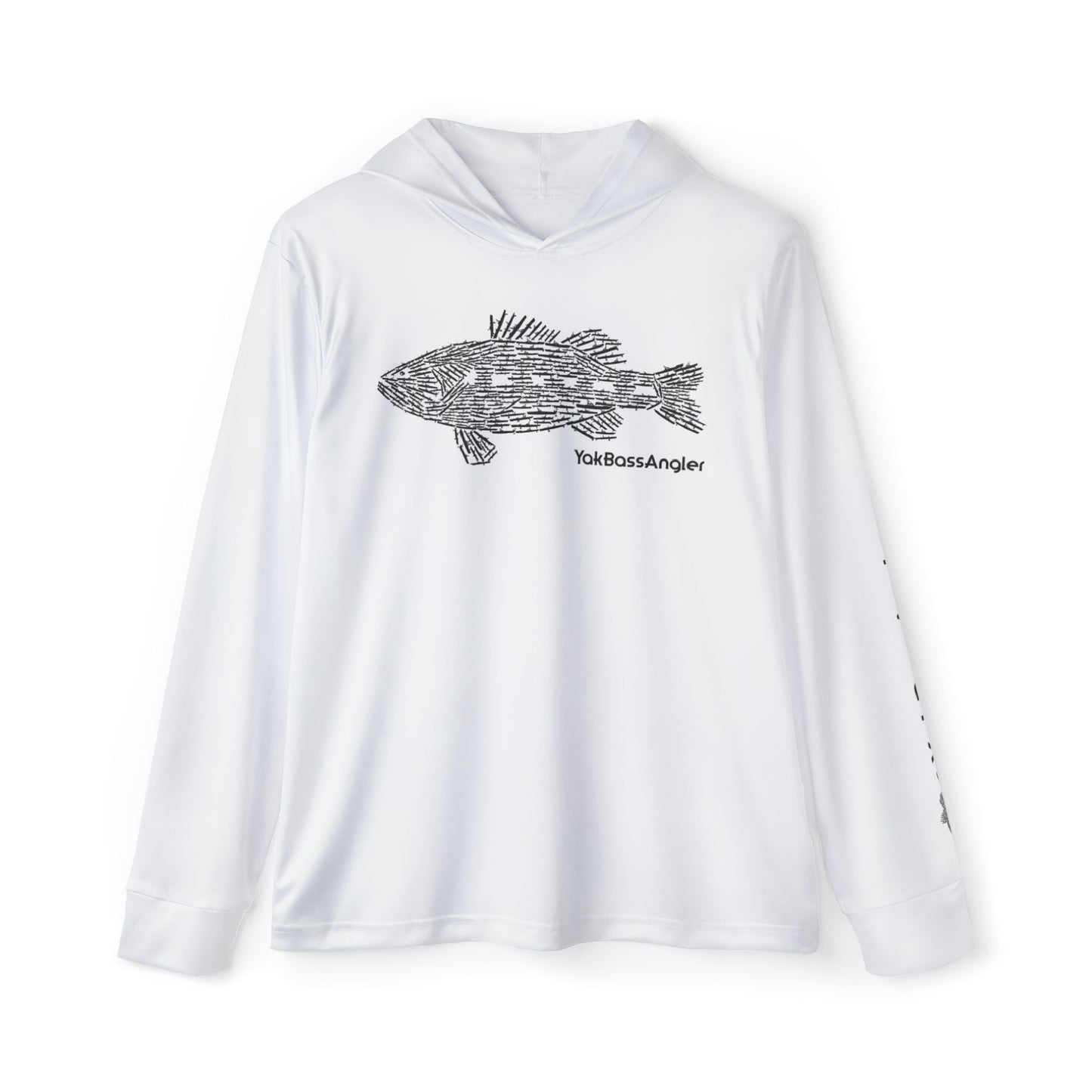 Sun Hoodie - YakBassAngler Logo