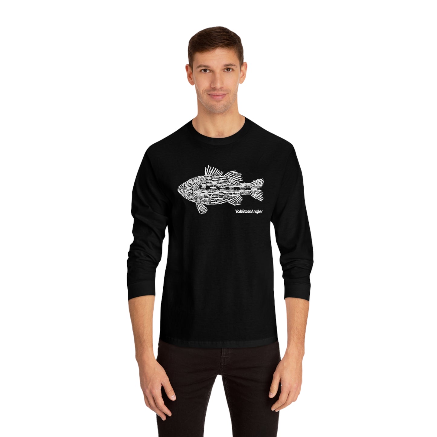 Long Sleeve T-Shirt - YakBassAngler Logo