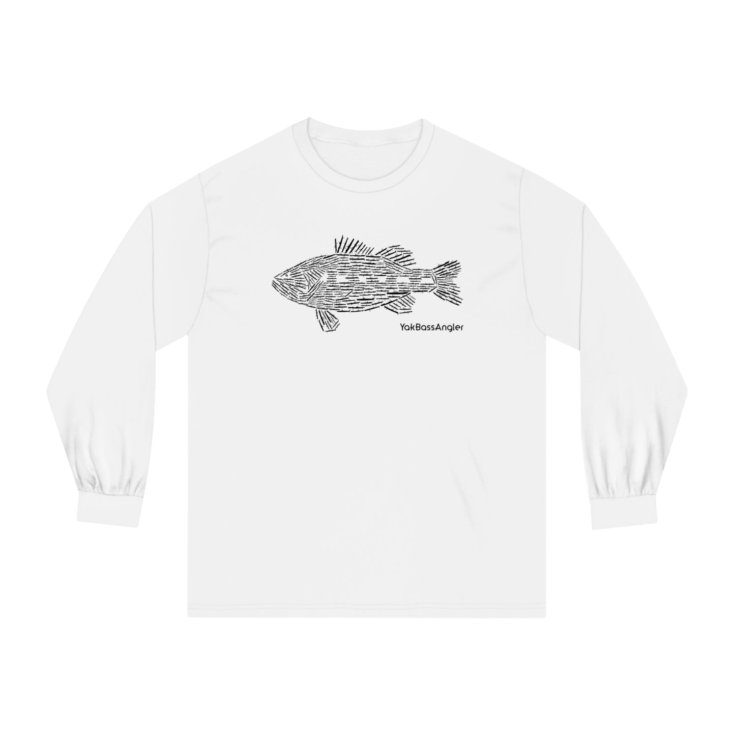 Long Sleeve T-Shirt - YakBassAngler Logo