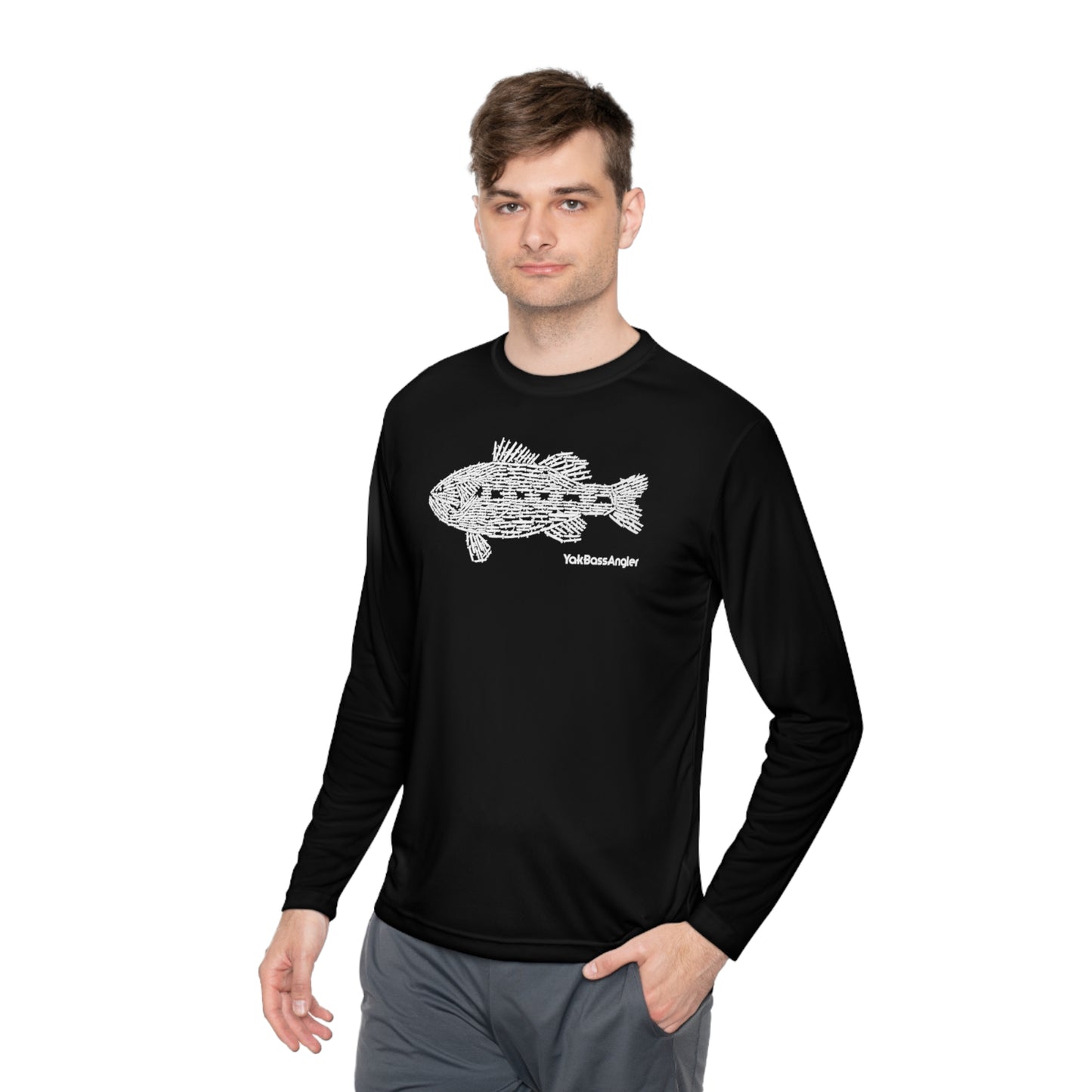 Performance Long Sleeve - YakBassAngler Logo