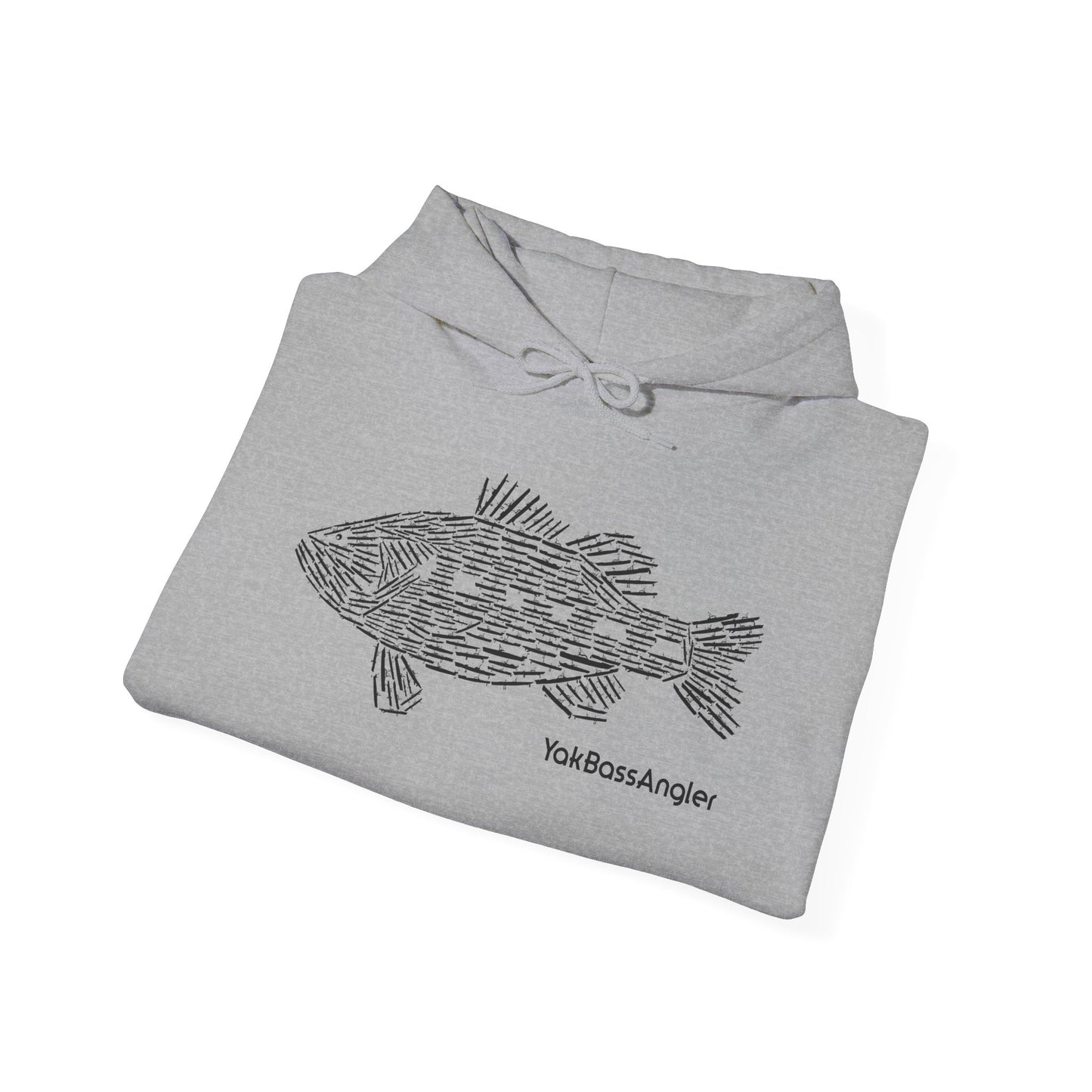 Hoodie - YakBassAngler Logo