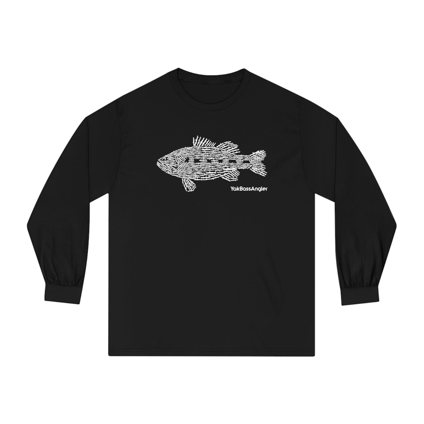 Long Sleeve T-Shirt - YakBassAngler Logo