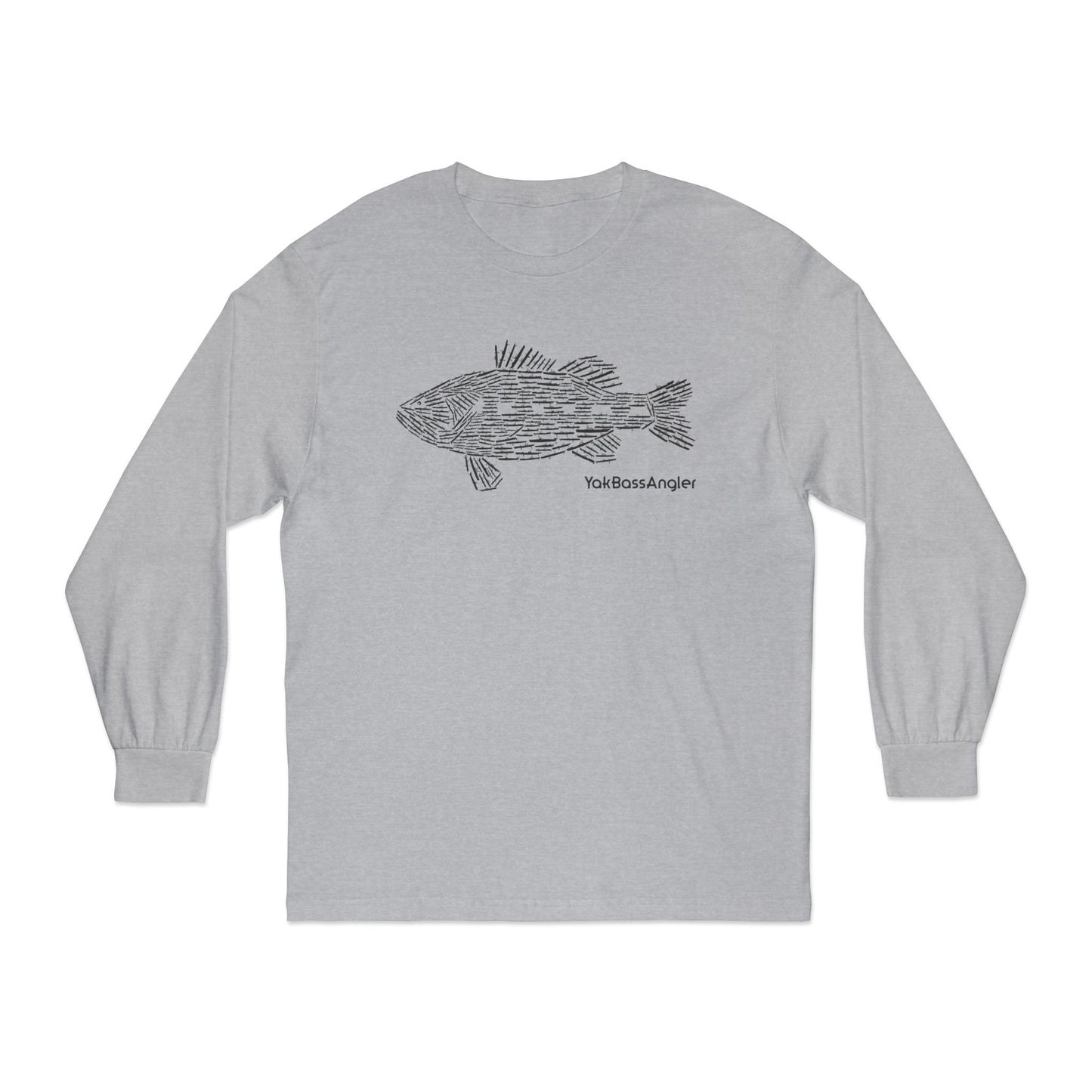 Long Sleeve T-Shirt - YakBassAngler Logo